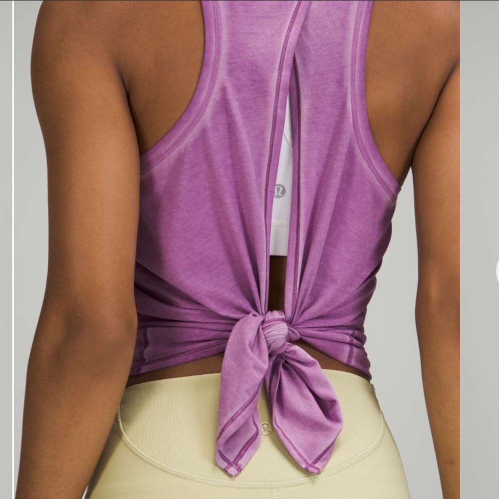 lululemon athletica Purple Tank Top